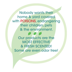 Nobody wants their home & yard covered with POISONS, endangering their children, pets & the environment.